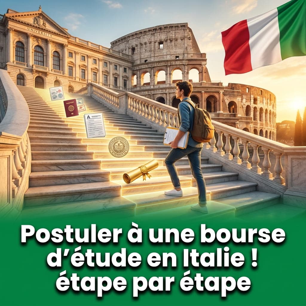 Postuler à une bourse d’étude en Italie ! étape par étape