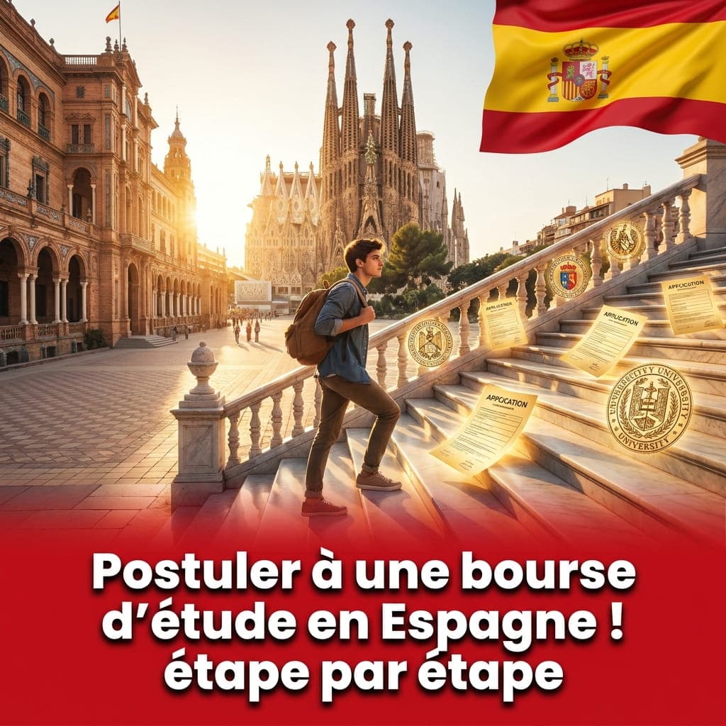 Postuler à une bourse d’étude en Espagne ! étape par étape