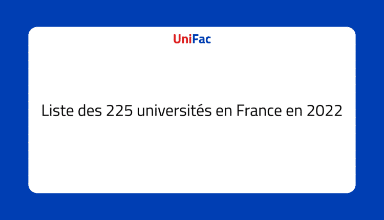 Universités en France