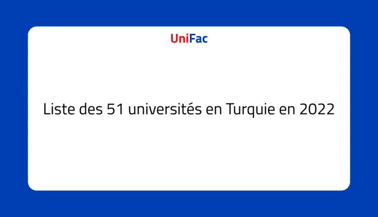 Universités en Turquie