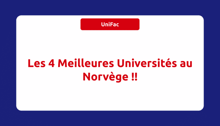Meilleures Universités au Norvège