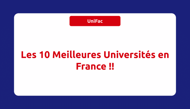 Meilleures Universités en France