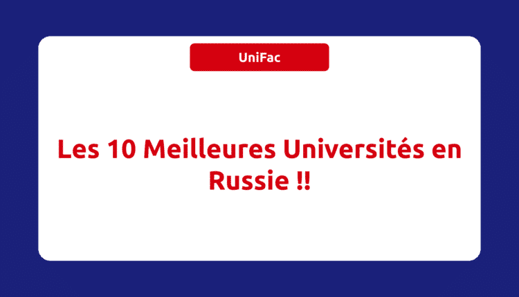 Meilleures Universités en Russie
