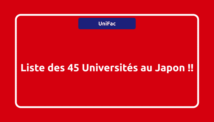 Universités au Japon