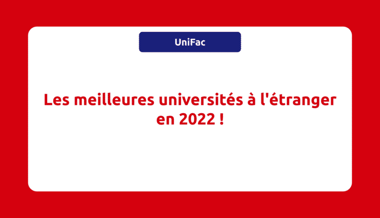 meilleures universités à l'étranger