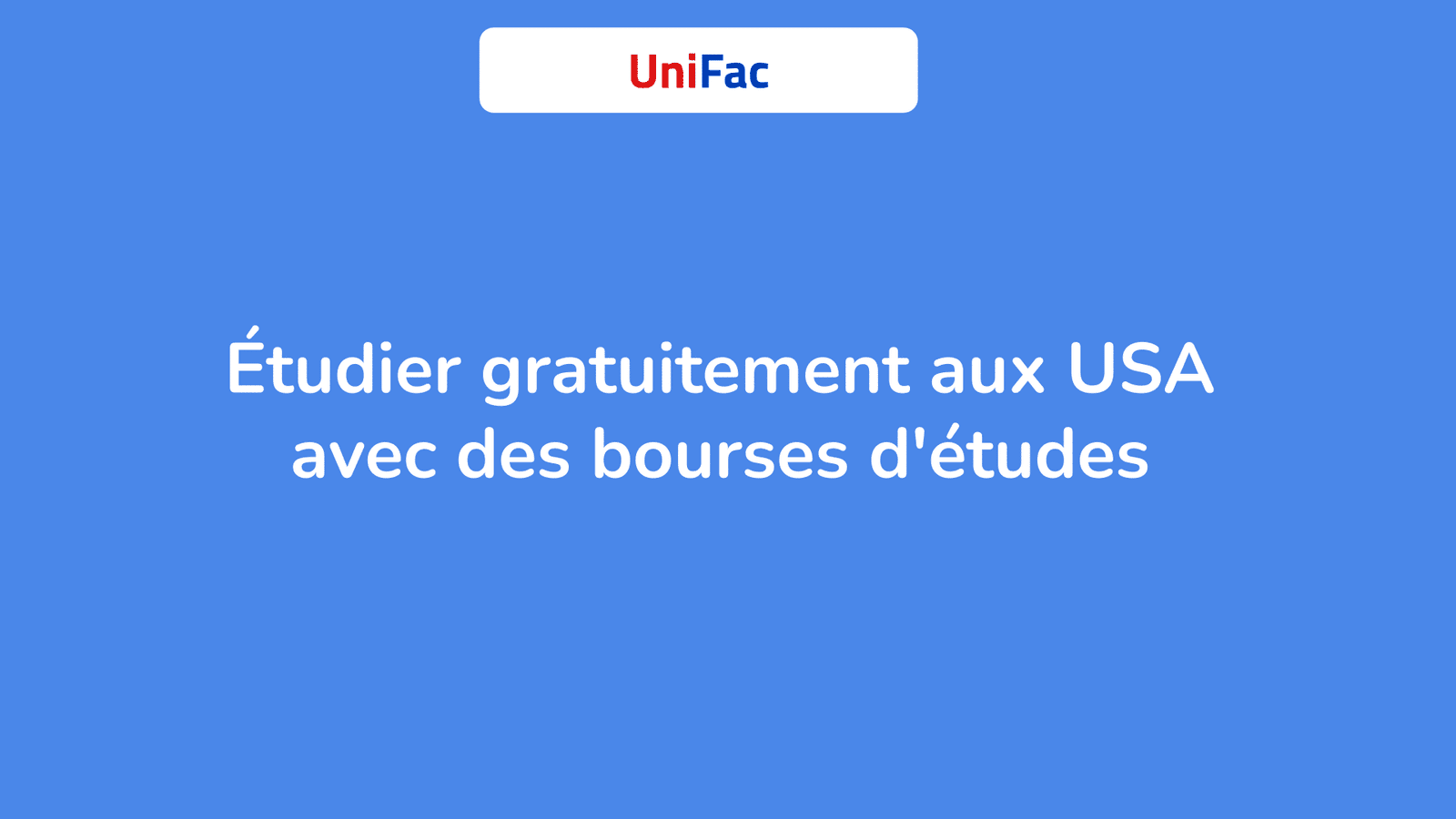 Étudier gratuitement aux USA
