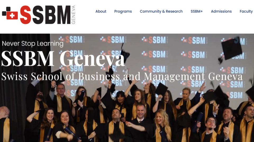 École Suisse de Business et Management (SSBM)